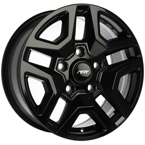 ART – Replica 285 – Black – 18″x8″ 40mm – All weather Wheels – R2851801